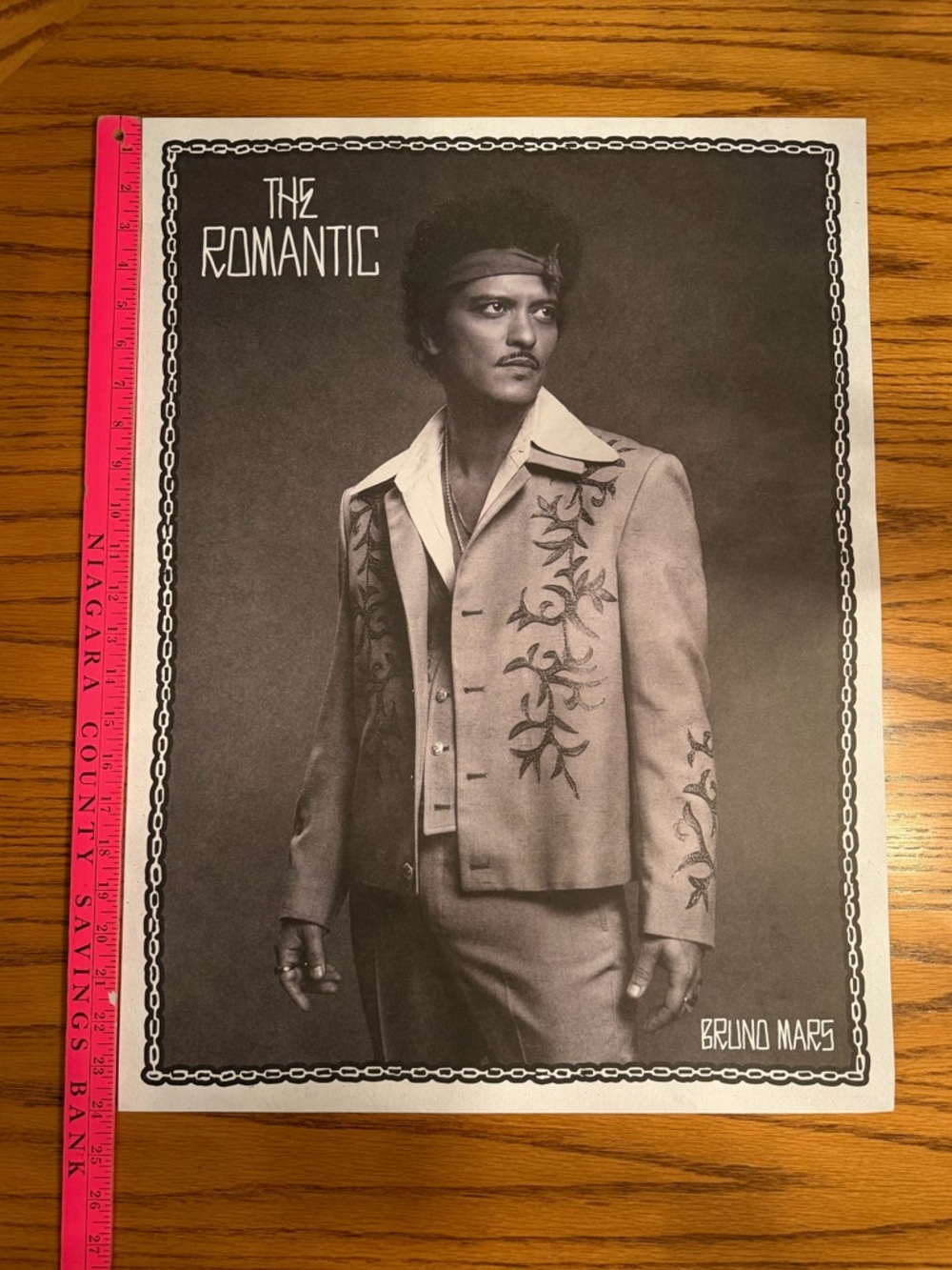 Bruno Mars The Romantic 18x24 Poster - Picture 2 of 4